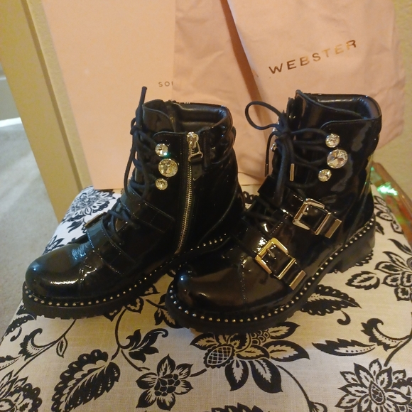 Sophia Webster Biker Boots size 8 1/2 - Picture 4 of 8